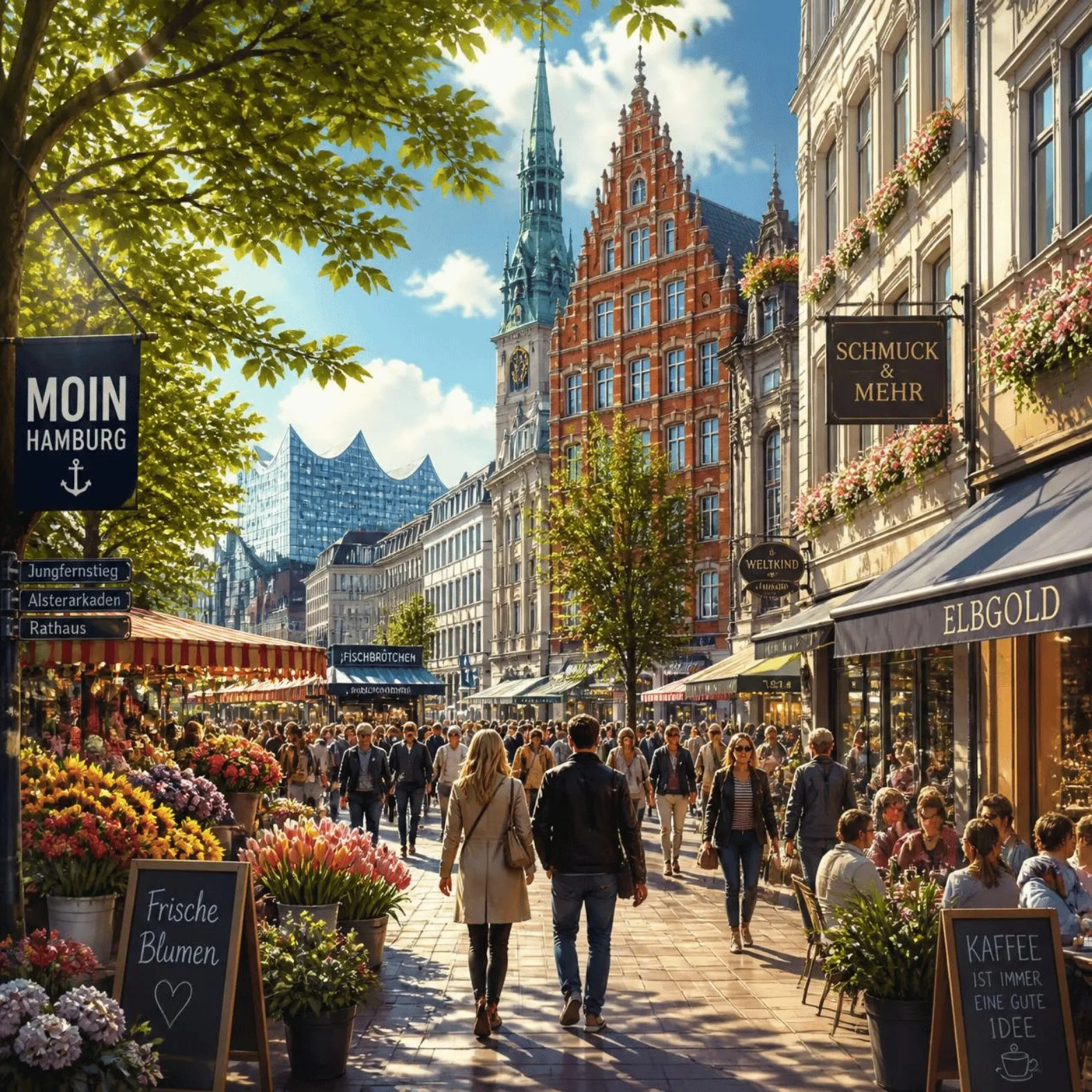 Local favorites in Hamburg: restaurants, cafes and owner-run shops